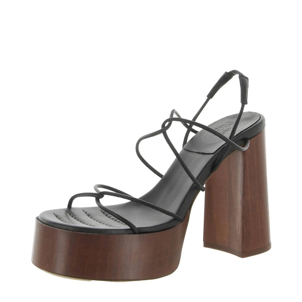 Gia Borghini X RHW Rosie Strappy Platform Sandals